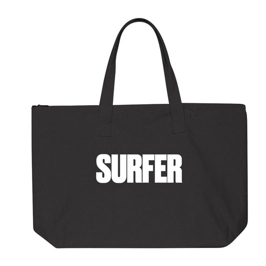 Surfer Logo Tote Bag (Black)