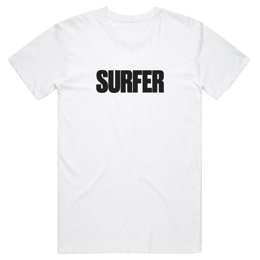 Surfer Logo Tee (White)