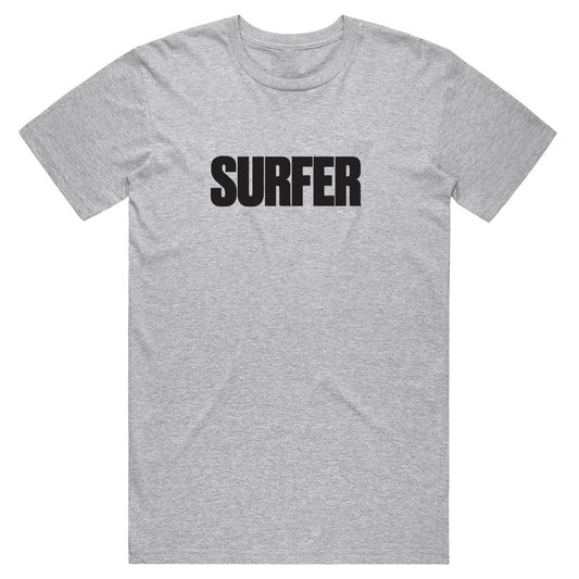 Surfer Logo Tee (Heather Grey)