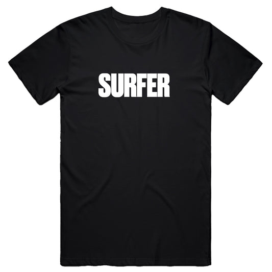 Surfer Logo Tee (Black)