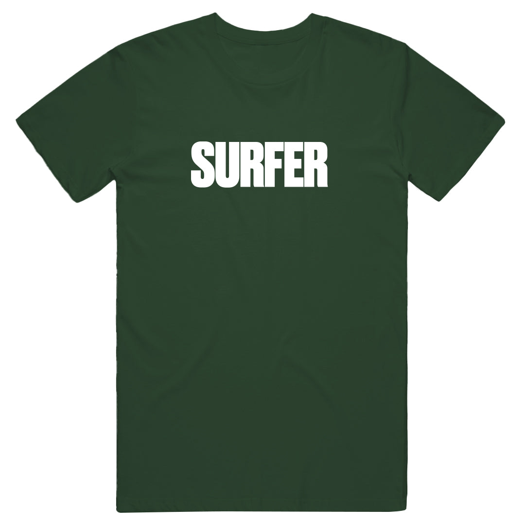 Surfer Logo Tee (Forest Green)