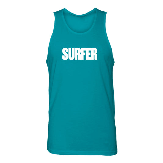 Men's Surfer Logo Tank Top (Tahiti Blue)