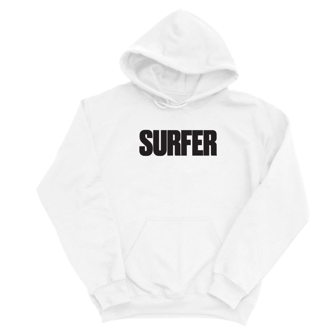 Surfer Logo Hoodie (White)