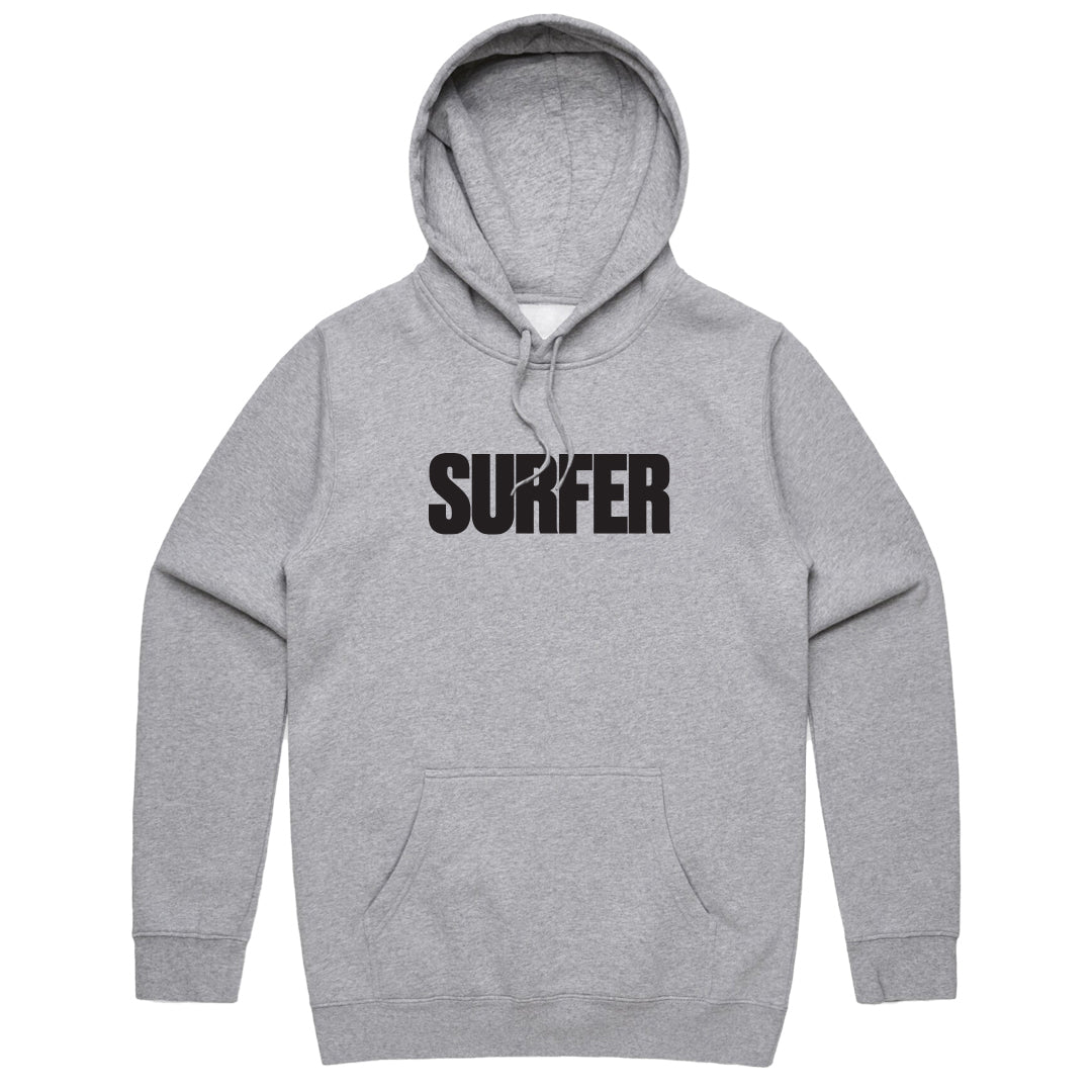 Surfer Logo Hoodie (Heather Gray)