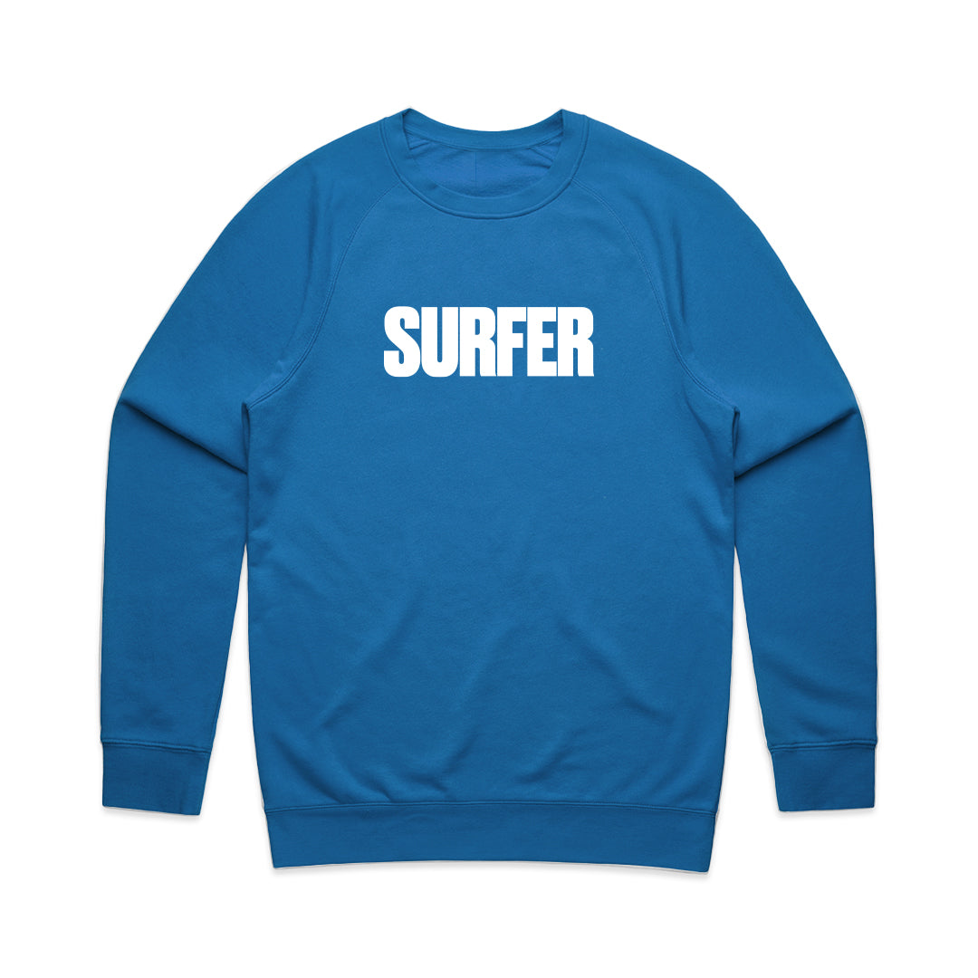 Surfer Logo Crew Sweatshirt (Royal)