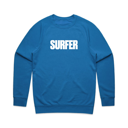 Surfer Logo Crew Sweatshirt (Royal)