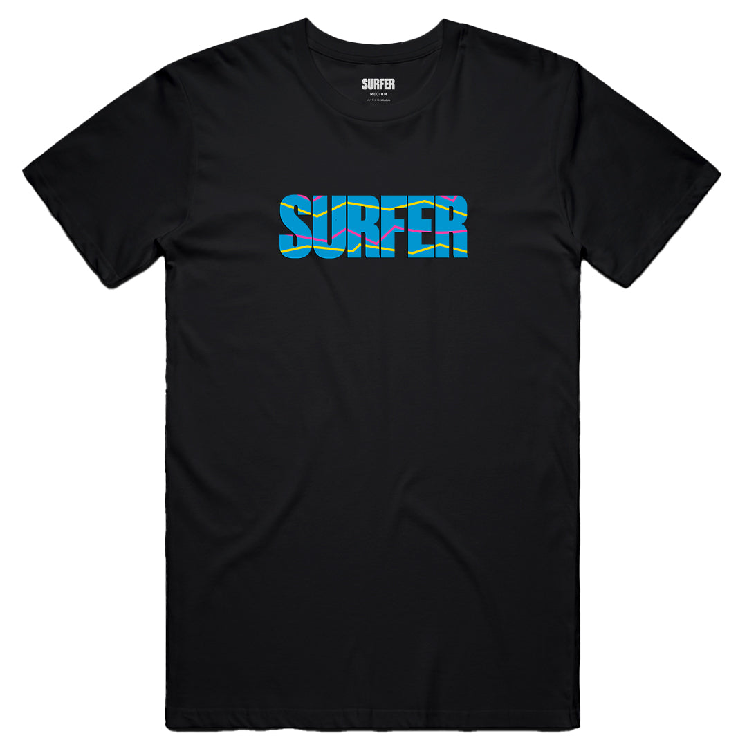 Surfer Retro Logo Tee