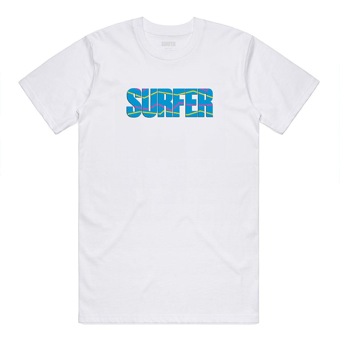 Surfer Retro Logo Tee