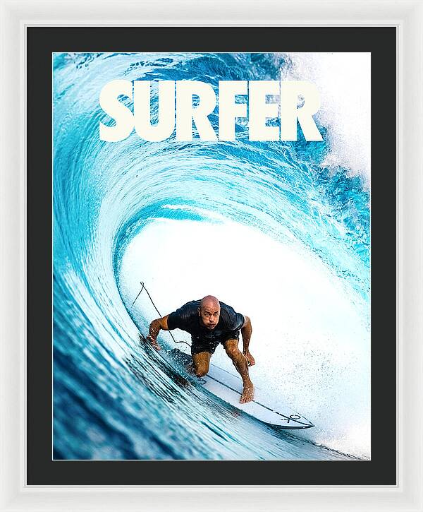 SURFER x Kelly Slater - Framed Print