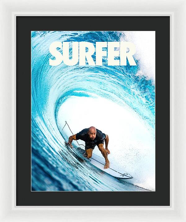 SURFER x Kelly Slater - Framed Print