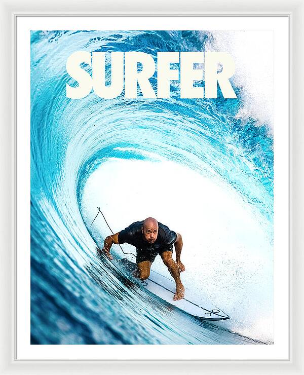 SURFER x Kelly Slater - Framed Print