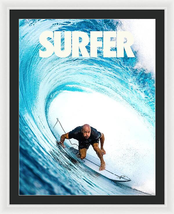 SURFER x Kelly Slater - Framed Print