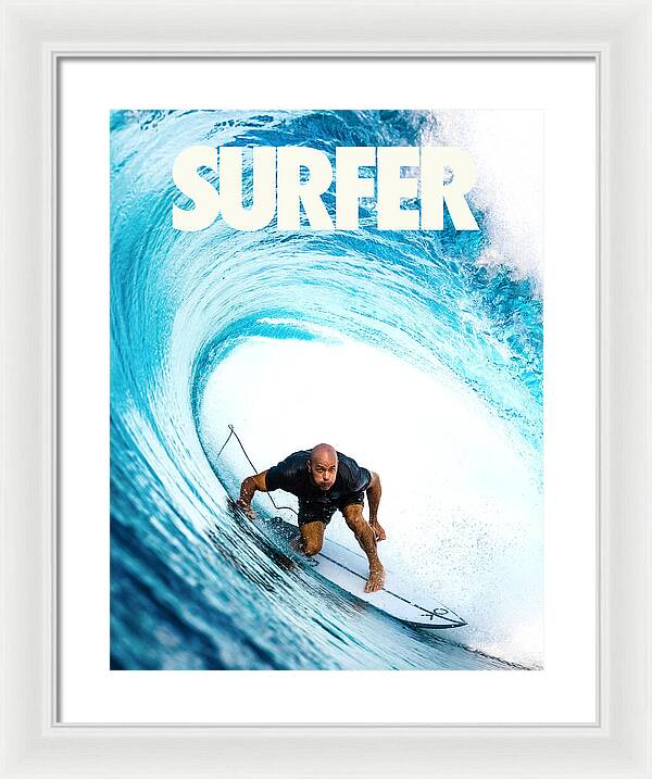 SURFER x Kelly Slater - Framed Print