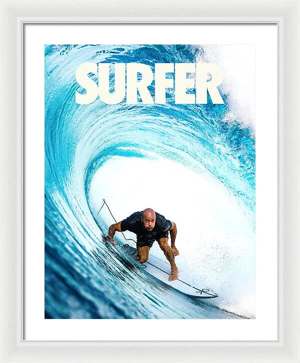 SURFER x Kelly Slater - Framed Print