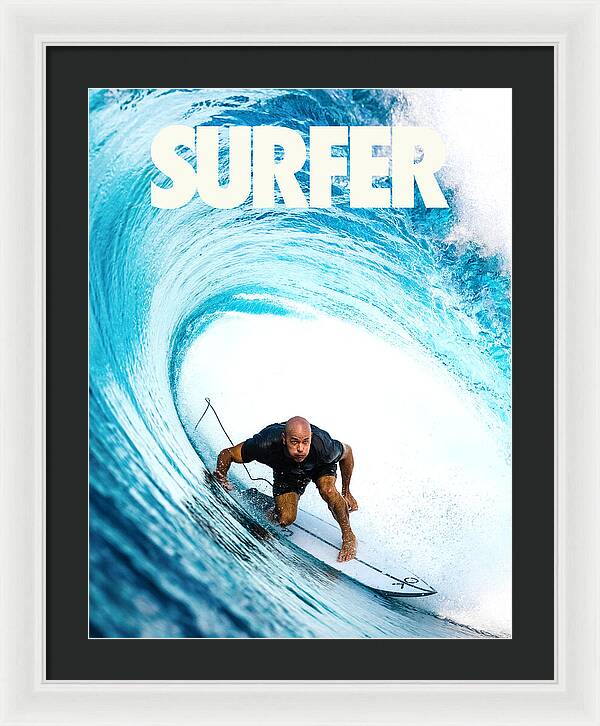 SURFER x Kelly Slater - Framed Print